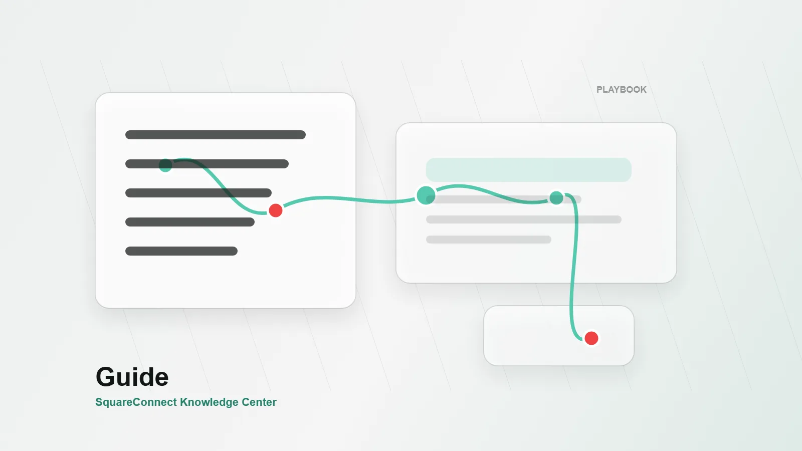Complete AI Visibility Guide editorial workspace with knowledge maps, search interfaces, and strategic planning assets.